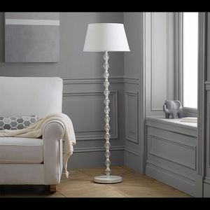 Stacked Crystal Floor Lamp